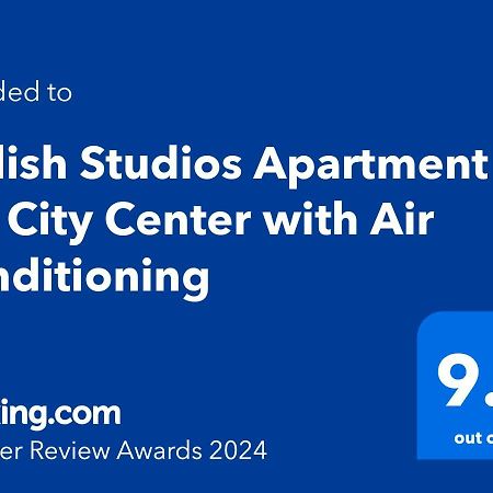 בודפשט Stylish Studios Apartment In The City Center With Air Conditioning מראה חיצוני תמונה